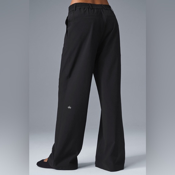 ALO Yoga Black Wide Leg Pants - Picture 5 of 5